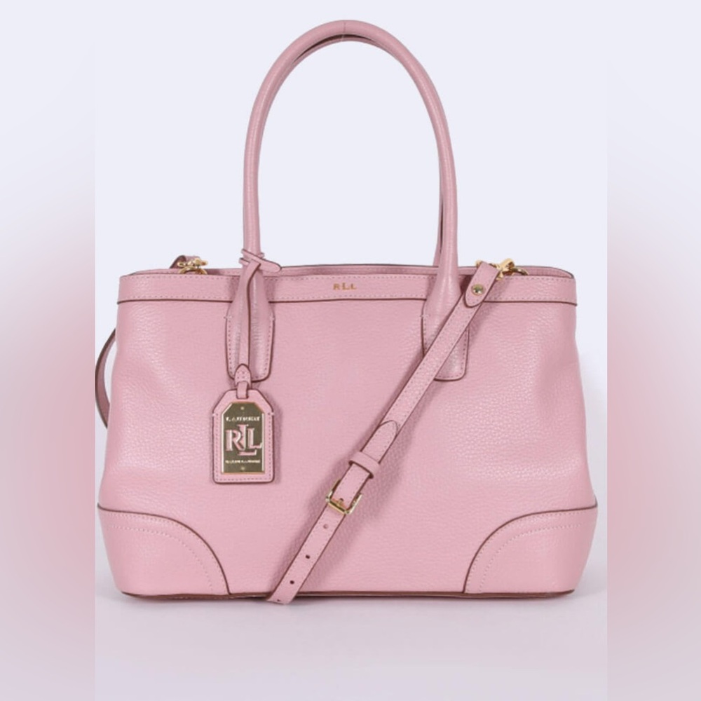 Ralph Lauren Soft Pink Satchel - Picture 1 of 6
